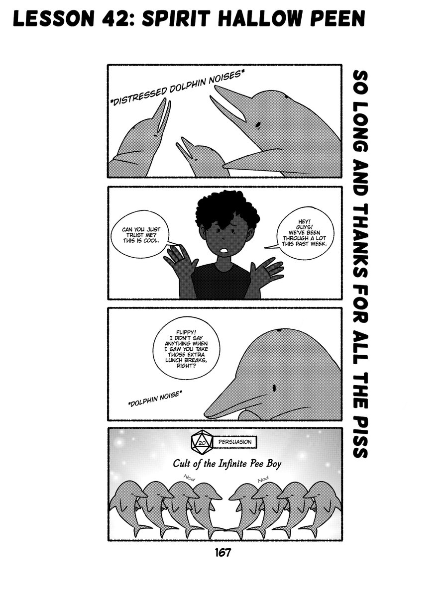 cereal_fork's tweet photo. #DungeonsandDaddies the Manga Lesson 42: Spirit Hallow Peen

Read right to left

#dndads https://t.co/Zxn3ibaBmM