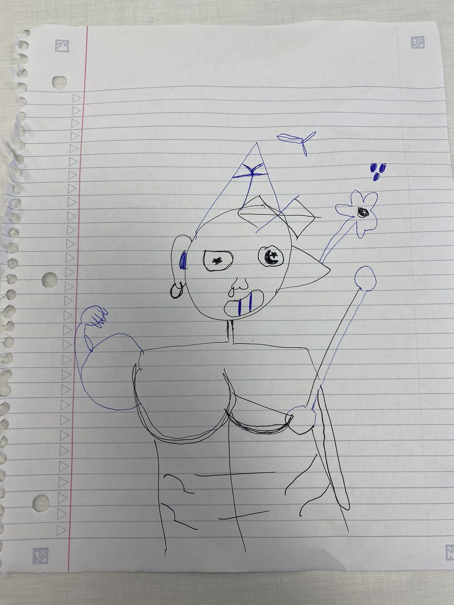 lizmchapman's tweet image. I teach both 9th and 12th grade.

If you were to guess which class of students I confiscated this from, you would be wrong. #APLitChat