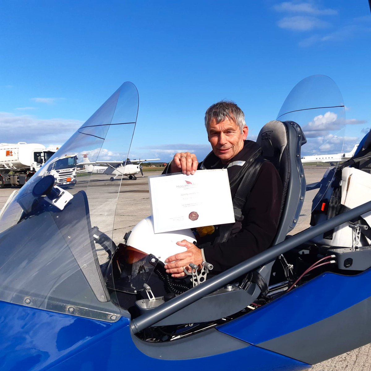 HighlndAviation's tweet photo. Well done to Willie who completed his First Solo Flight with us on 16th September 2023

#flyingtraining #flighttraining #flightschool #flyingschool https://t.co/TcS0sDg0fW