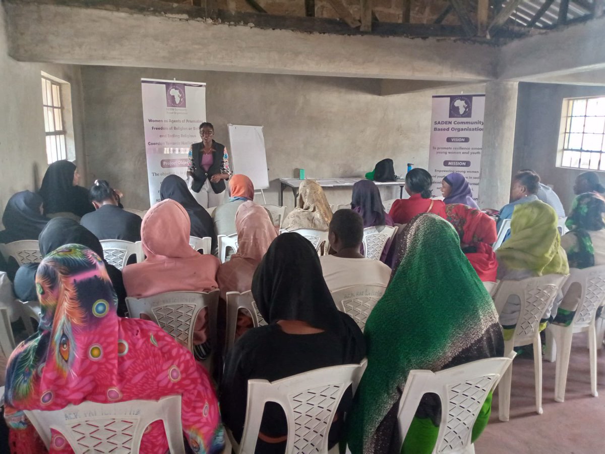 SadenKE's tweet photo. Day 2

Day two of the capacity building workshops for the FoRB project core group at Kayole funded by CKU, with the support of our partners @AObservers https://t.co/V46eDLOWpl