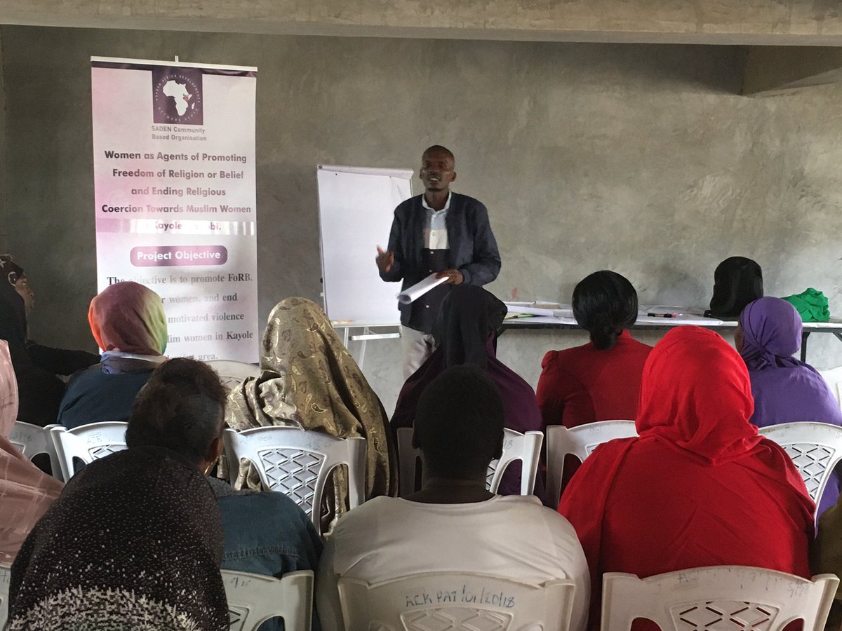 SadenKE's tweet photo. Day 2

Day two of the capacity building workshops for the FoRB project core group at Kayole funded by CKU, with the support of our partners @AObservers https://t.co/V46eDLOWpl
