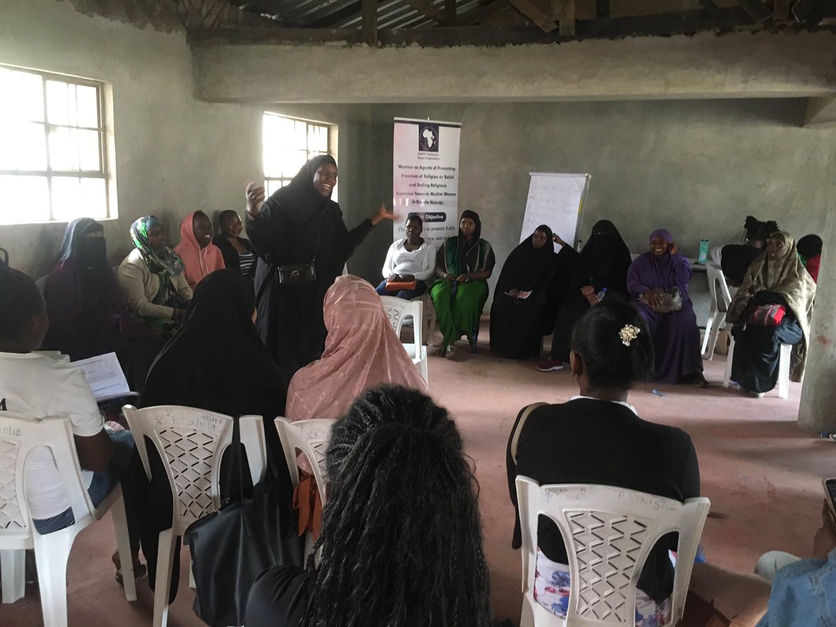 SadenKE's tweet photo. Day 2

Day two of the capacity building workshops for the FoRB project core group at Kayole funded by CKU, with the support of our partners @AObservers https://t.co/V46eDLOWpl
