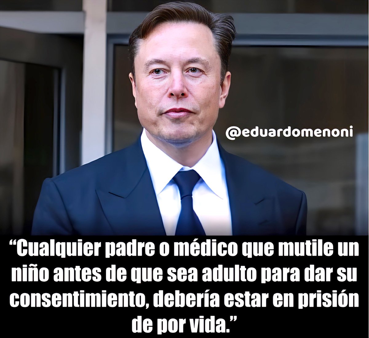 eduardomenoni's tweet image. ¿Estas de acuerdo con Elon Musk en defender a los niños del lobby LGBTIQ+ y de los pedófilos?