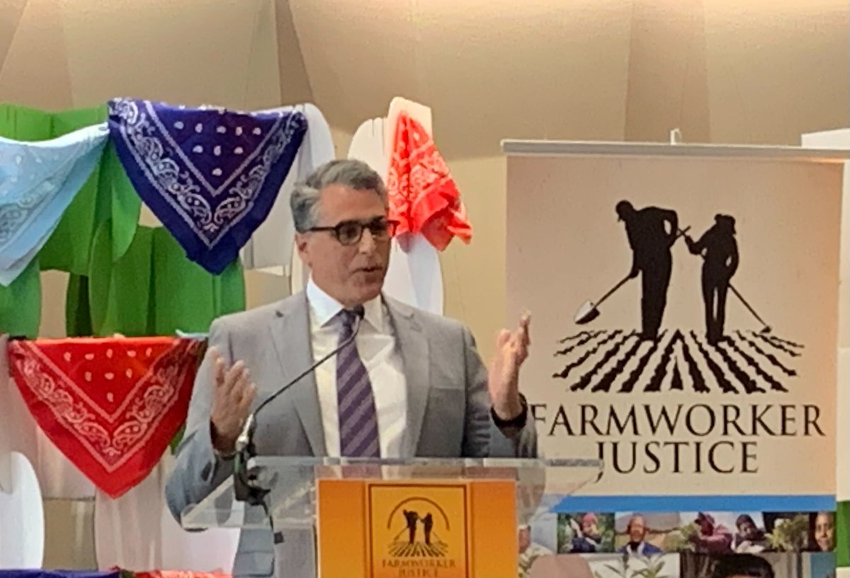 'There is no excuse for hunger in this country when solutions exist. We need political will,'  @fracprez, Luis Guardia at the #FarmworkerJustice Legacy Awards Luncheon. #FRACOnTheMove