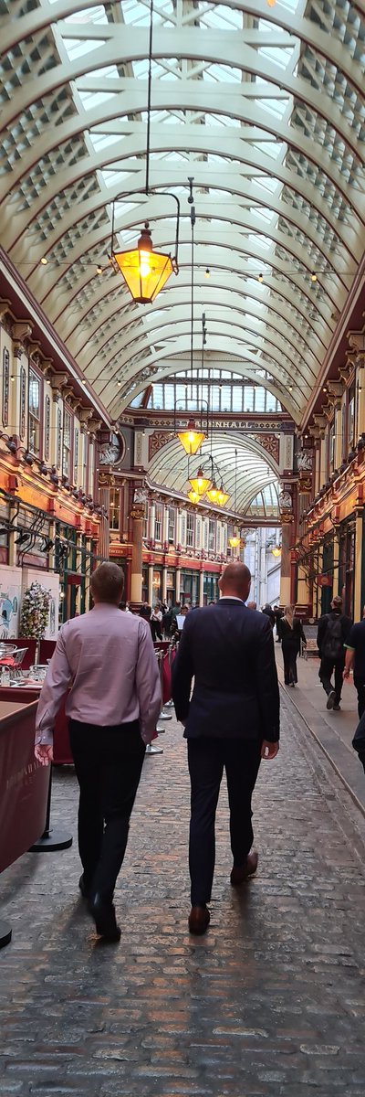 London is blessed with some great architecture #LeadenhallMarket