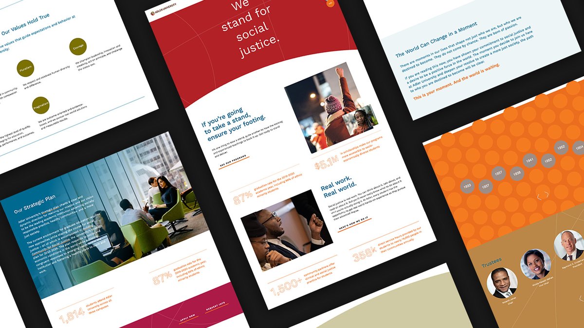 Floodlight's tweet image. We Stand for Social Justice! 

Check out: adler.edu