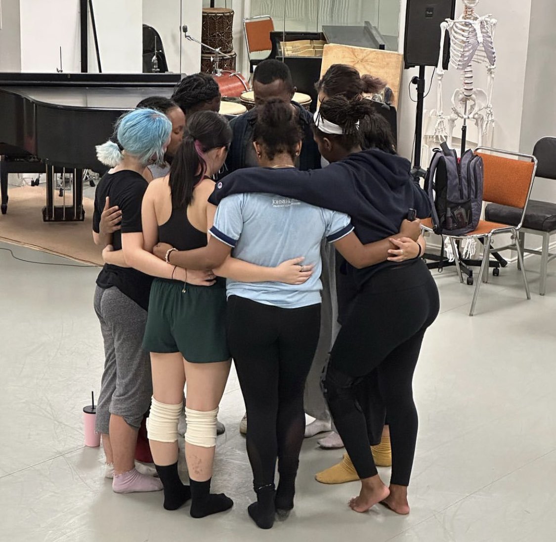 DanceBfa's tweet photo. Yesterday concluded Bernard Brown’s Guest-Artist Residency at Peabody BFA Dance. Our students &amp; faculty could not be more grateful for the experience. Thank you Bernard for a wonderful week of dance, joy, and fun! 💙 #peabodyproud https://t.co/lEoTCVoadR