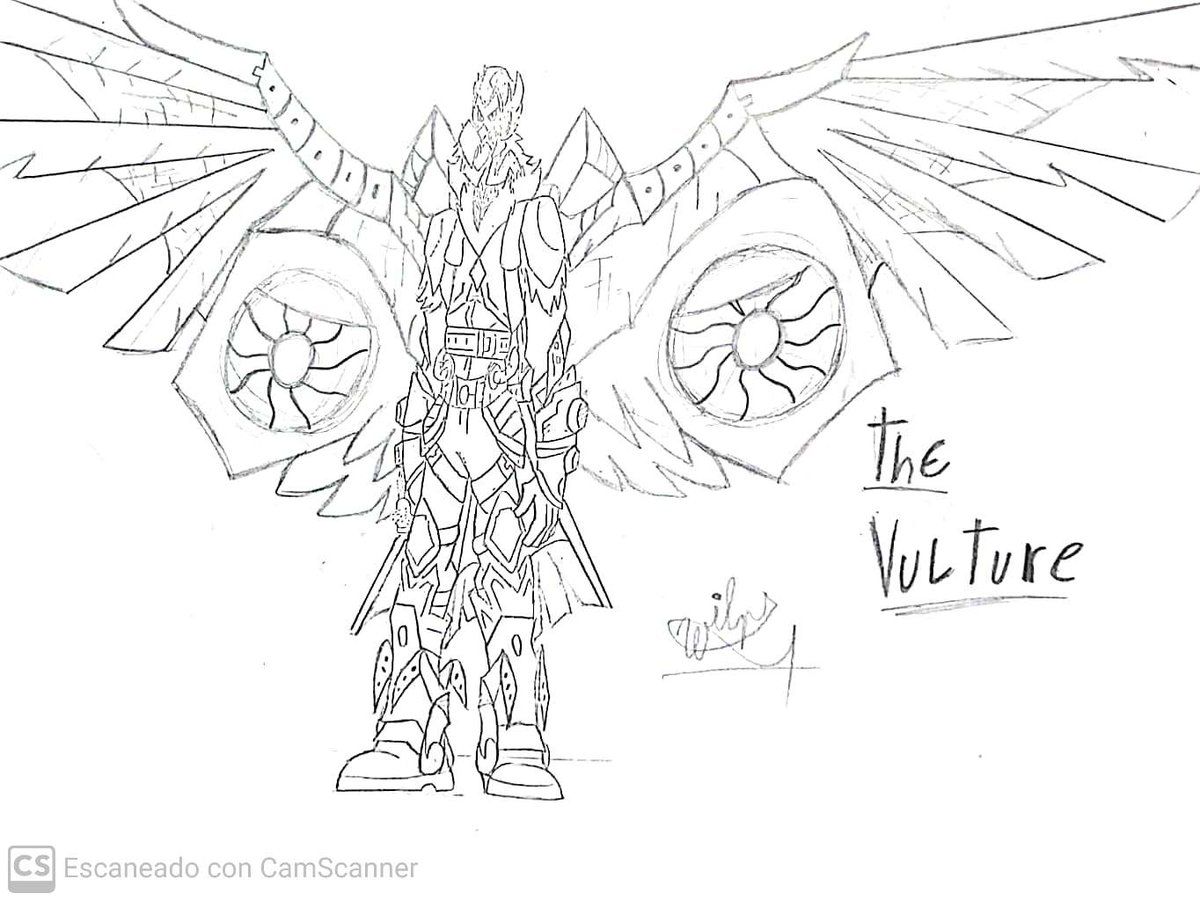 WilmerRimachi's tweet photo. THE VULTURE CONCEPT ART!!! 🦅

Aqui los artes conceptuales del diseño de Adrian Toomes como The Vulture para el fanfic "The Amazing Spider-man"🕷

(Quiero su opinión para saber que mejorar/ cambiar del diseño)
🤔🤔🤔

#SpiderMan #MarvelStudios #Marvel #Vulture #AdrianToomes https://t.co/jg2uVmKyBK