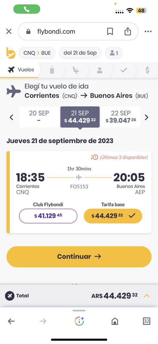 Imposible tener un turno en BsAs y sacarte vuelo con <a href="/flybondioficial/">flybondi</a> porque seguro te lo cancelan!!!! Y lo peor es que al vuelo lo siguen vendiendo en la página.  
NO COMPREN FLYBONDI SON LA PEOR ESTAFA