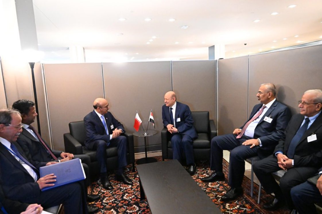 الرئيس الزُبيدي يلتقي بمعية رئيس مجلس القيادة وزير الخارجية البحريني

stcaden.com/news/22407

#UNGA 
#UNGA77 
#UNGA2023