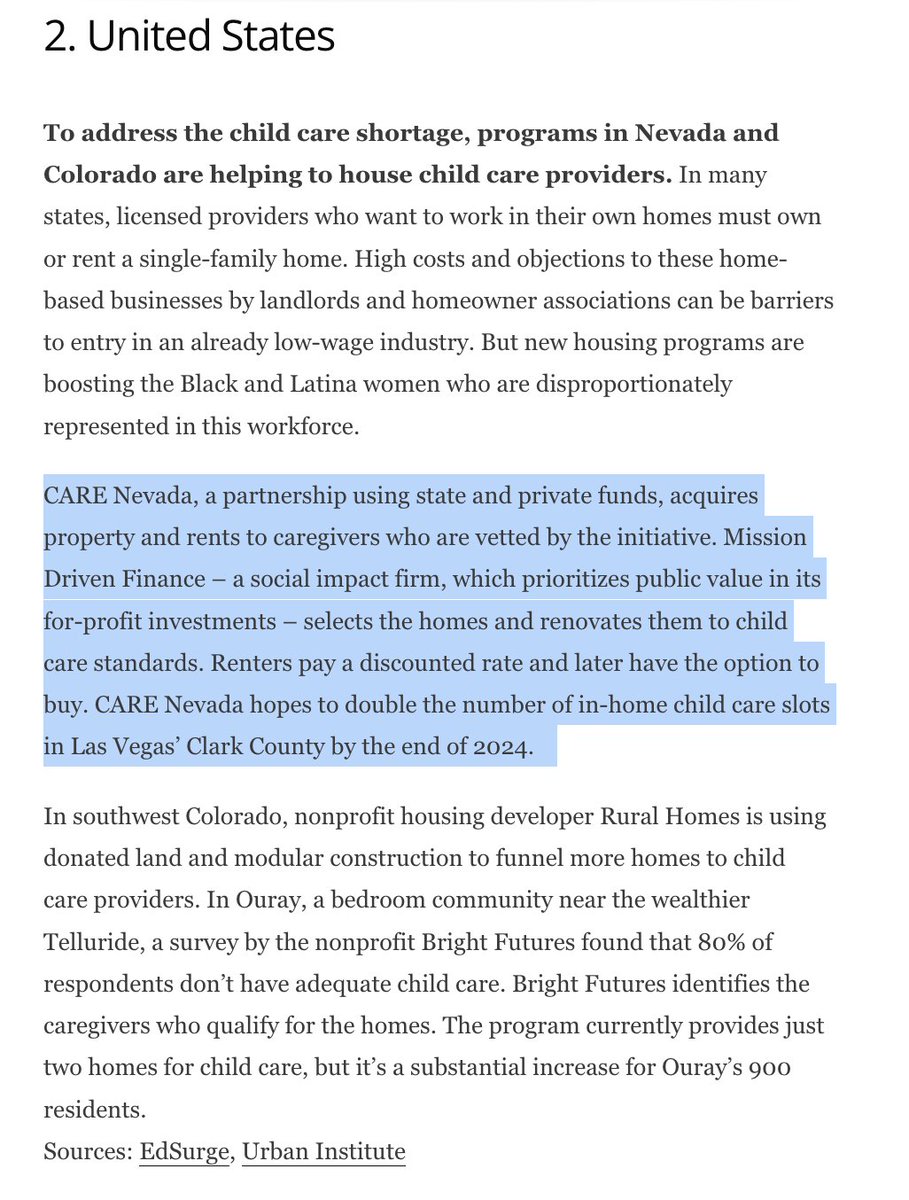 MDFinanceSD's tweet photo. Thank you @cameronpugh1215 @csmonitor for the CARE Nevada shoutout in the #Innovation progress roundup! 🏡

Our first 5 homes for #childcare providers: https://t.co/PKqOi7ZCOh

#socialpurposerealestate #realestate #careeconomy #impactinvesting #socialimpact https://t.co/8SVaVRibOs