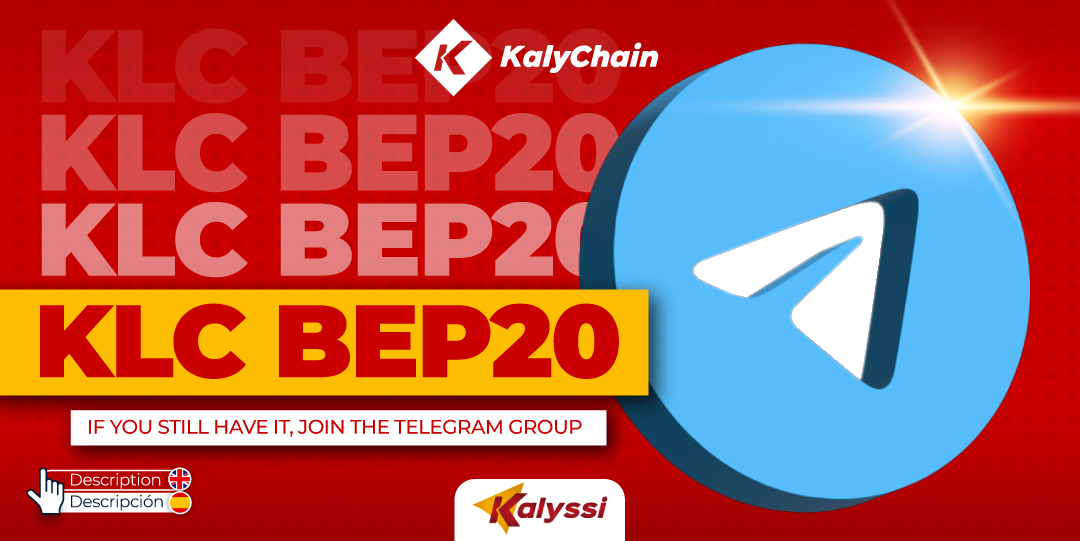 KalyChainEVM's tweet photo. π¬π§ If you still have KLC BEP20π
Join the Kalychain Telegram groupπ
https://t.co/YbAyx0ol4j
πͺπΈ Si todavΓa tienes KLC BEP20π
Γnete al grupo de Telegram de Kalychainπ
#kalypay #KLC #kalychain #kalyssi #klaybridge #kalyswap https://t.co/XTWVvKjjFD