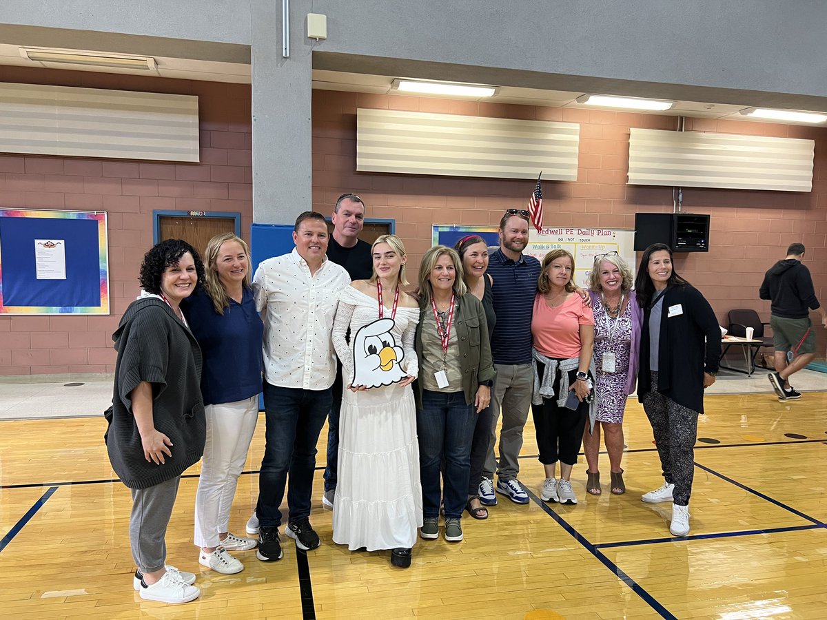 BedwellSchool's tweet photo. Actress, Disney star, Bedwell alum @ImMegDonnelly came back home to empower students on the Power of Yet! https://t.co/ImgHE5VDvZ