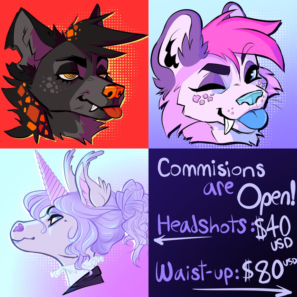 PingoJamJam's tweet photo. ✨🖤✨ C0MMS ARE OPEN✨🖤✨
Headshots: $4⃣0⃣
Waist-up: $8⃣0⃣

Comment to claim! 😊 https://t.co/CEp7eBH64A
