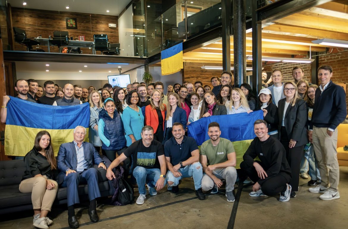 avyventures's tweet photo. Excited to kick-off #Ukrainian #TCDisrupt2023 side event! Kudos to 🇺🇦 startups for great pitches, what an amazing crowd! https://t.co/uYLeiSO5kV