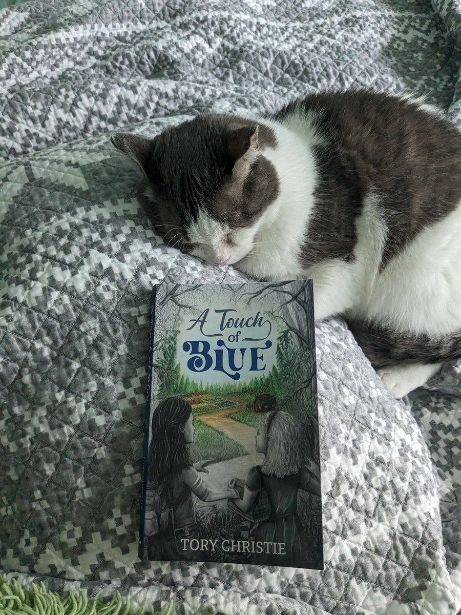 Enjoying Tory Christie's new book, A Touch of Blue (with my reading buddy)! A heartfelt summer adventure about two girls searching for the perfect shot of a rare blue lynx. 

#mgnovel #torychristie #photography #friendship #middlegradelit #middlegradeliterature