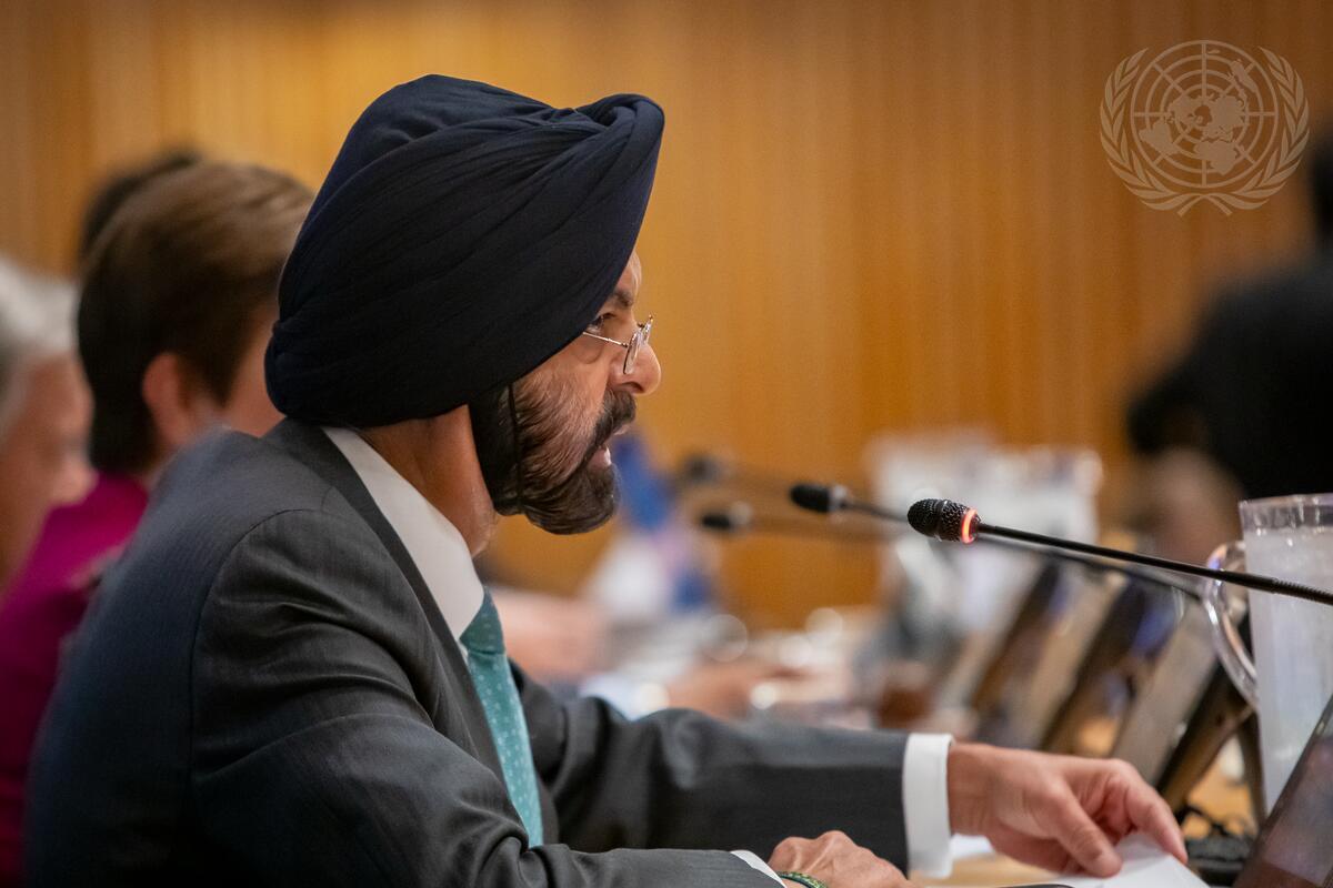 'We cannot endure another period of emission-intensive growth. We have to find a way to finance a different world. But it’s not just a matter of bigger or better; it’s also about smarter. We need to work together, all shoulders to the wheel.' –Ajay on #FinancingOurFuture at #UNGA