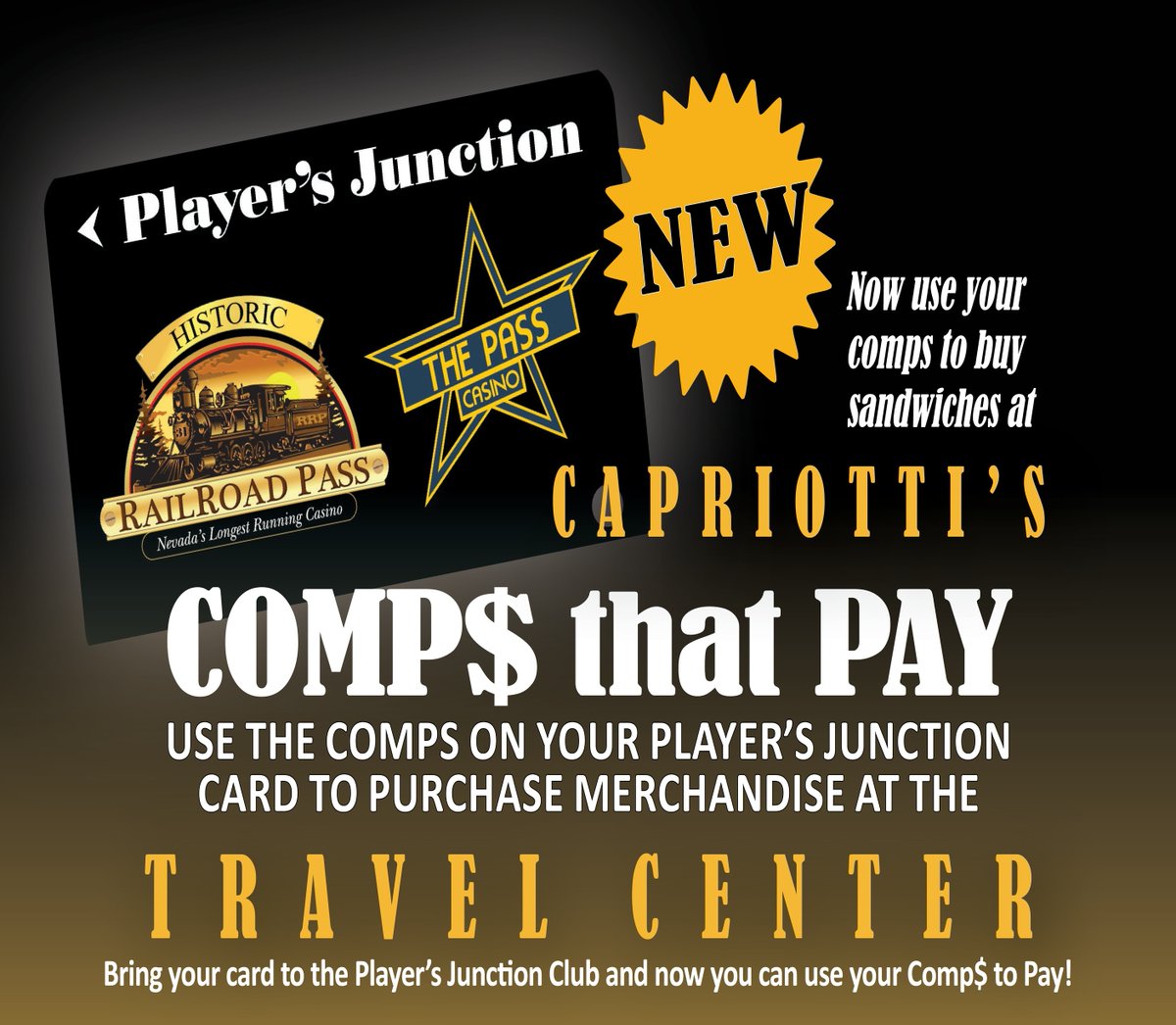 Railroad Pass Hotel, Casino & Travel Center! tweet media