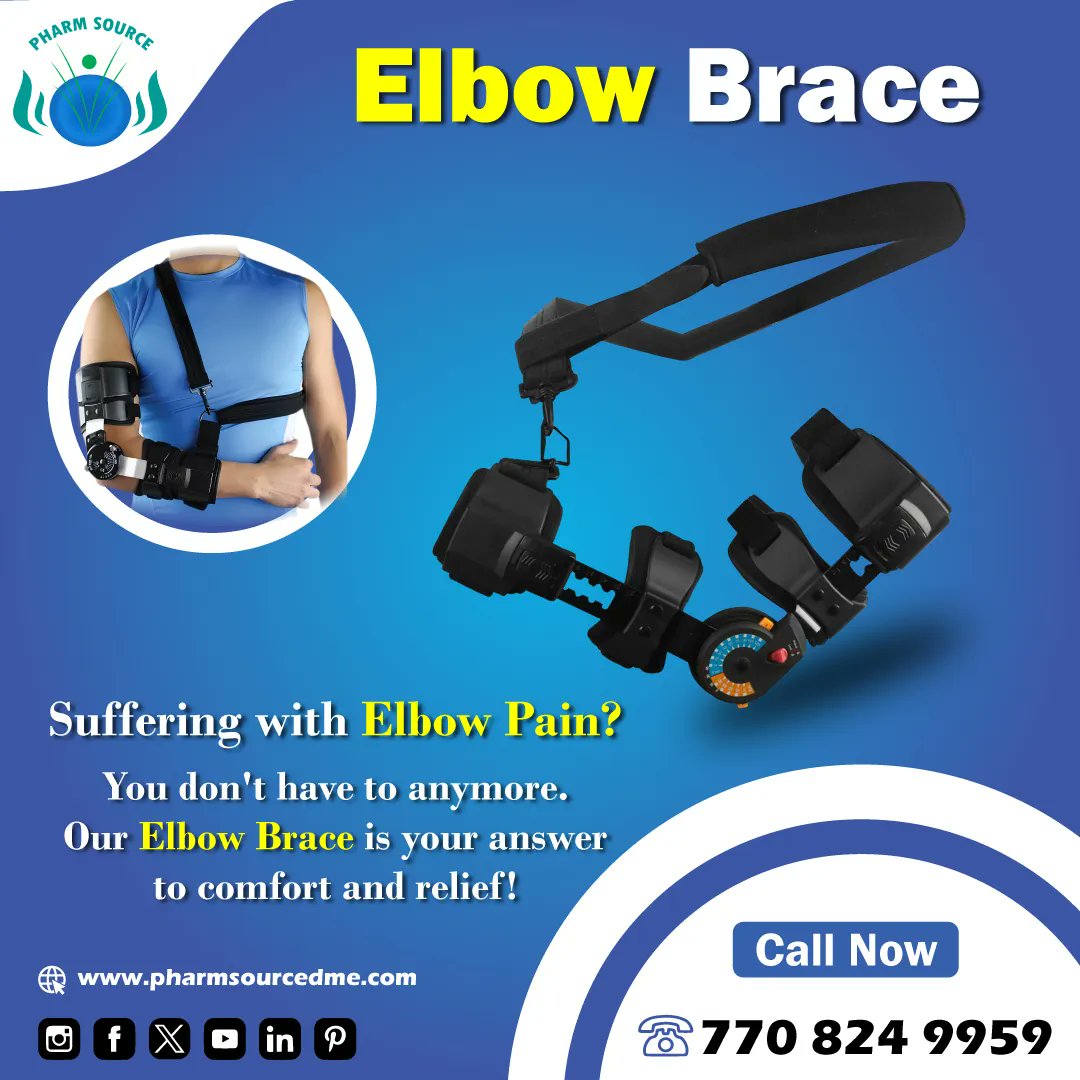 Say hello to a budget-friendly solution that lasts forever!!

☎️ Call Now- 770-824-9959

#elbowbrace #qualitysupport #activelifestyle #painrelief #injuryprevention #medicare #pharmsourcedme #qualityBraces