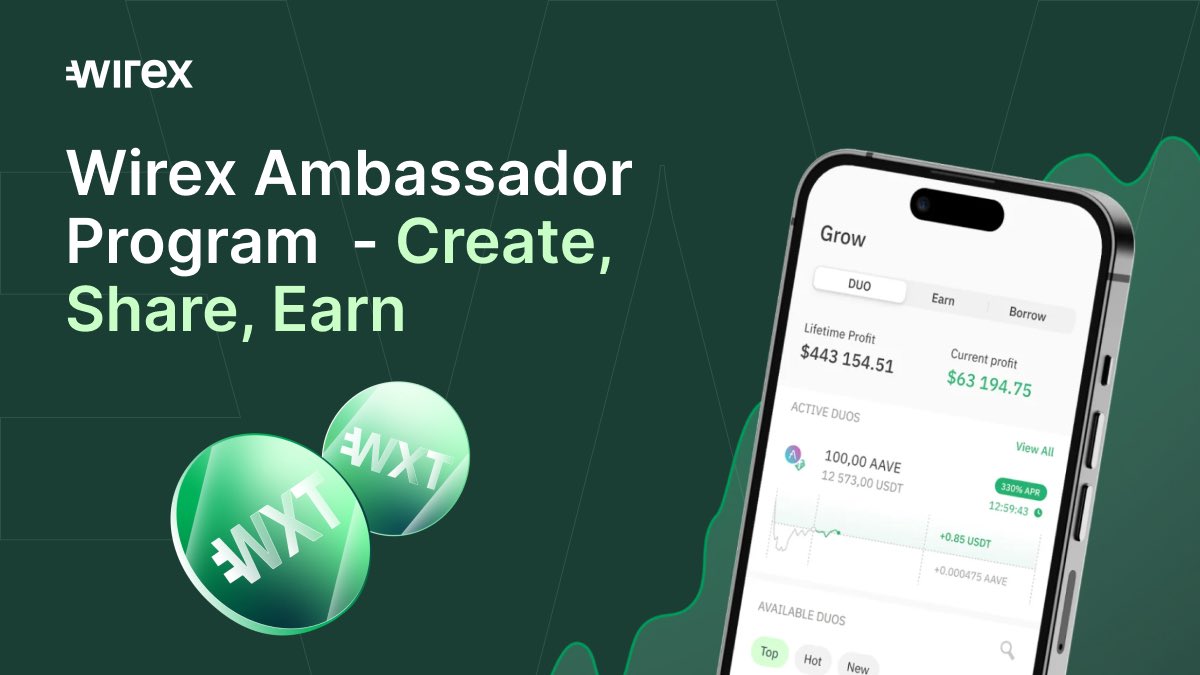 wirexapp's tweet photo. Get Ready to Shine!✨
 
Introducing Wirex WXT-related #Ambassador Program!
 
It's time to step into the spotlight &amp; become a star in the Wirex brand's galaxy.
  
Learn how to claim &amp; what's in it for you HERE 👉 https://t.co/ydol7qU3cq
 
Stay tuned &amp; be part of the #Wirex story. https://t.co/sfkLGmkjtF