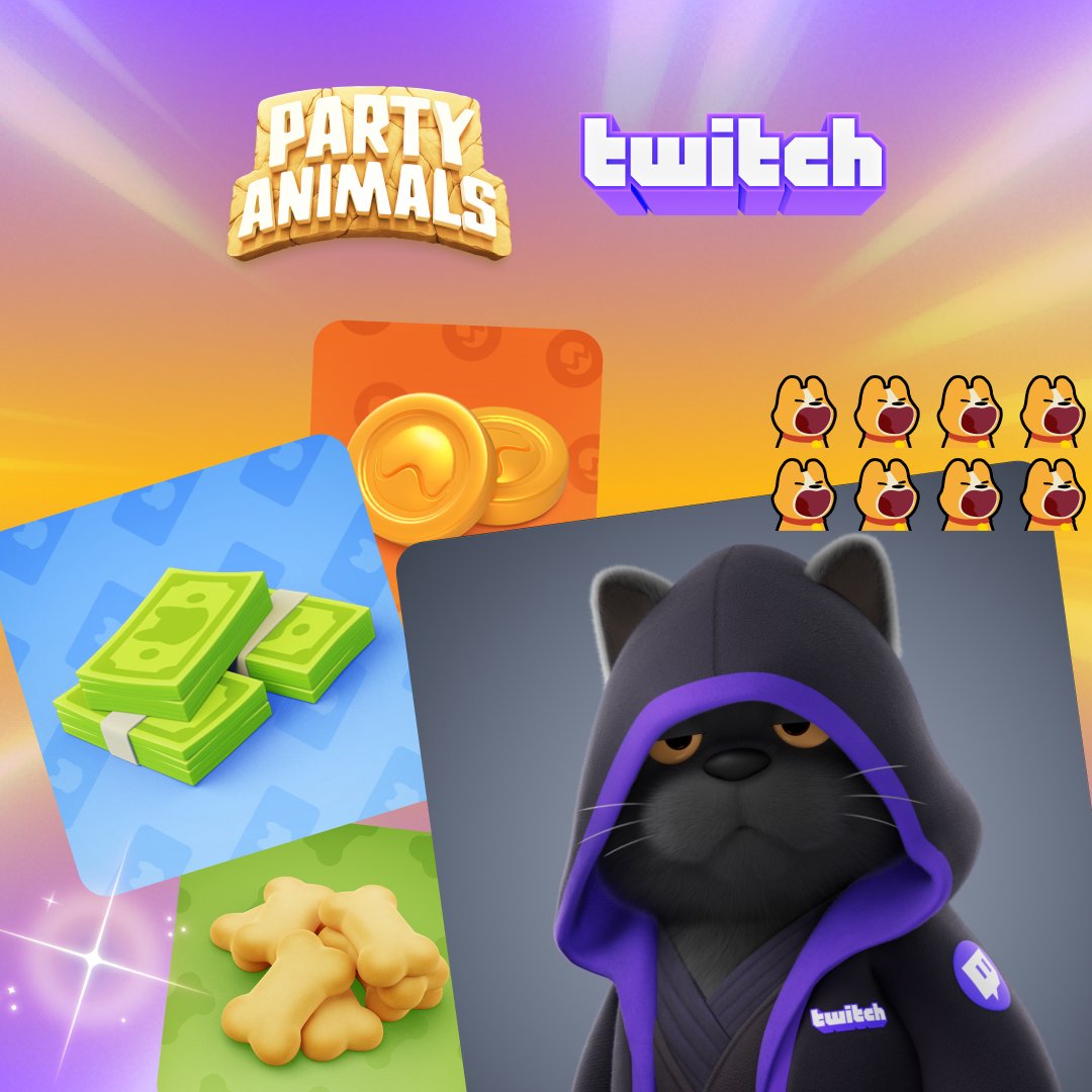 Tune in to any Drops enabled Party Animals stream, watch 5hrs, and you'll unlock Purple Ghost Nemo! More info: twitch.tv/drops/campaigns