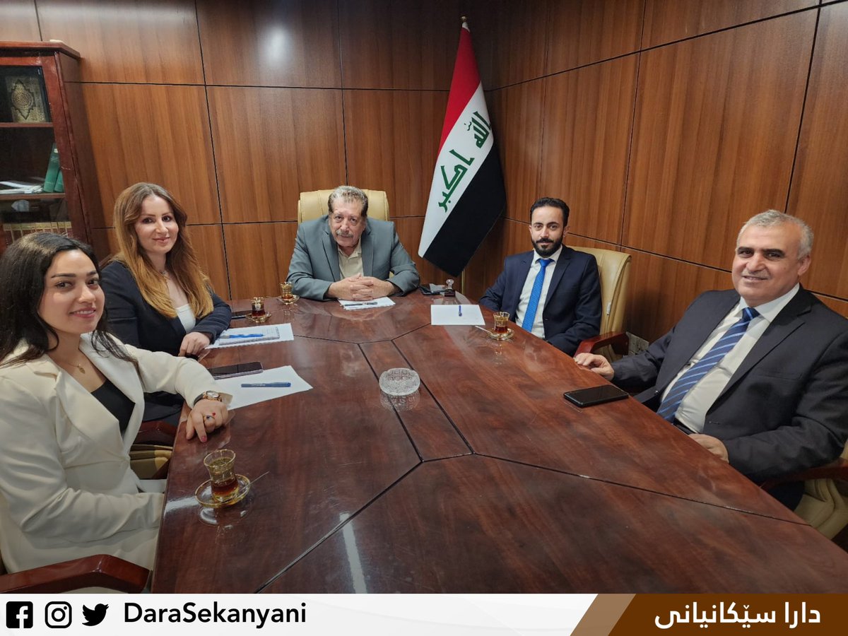 استقبلنا اليوم الاربعاء (2023/9/20) في اللجنة القانونية بمجلس النواب العراقي منظمة (C4JR) لبحث آليات محاسبة الناجين من داعش في العراق
في ضوء أخبارهم الميدانية.

المكتب الصحفي دارا سيكانياني
عضو مجلس النواب العراقي