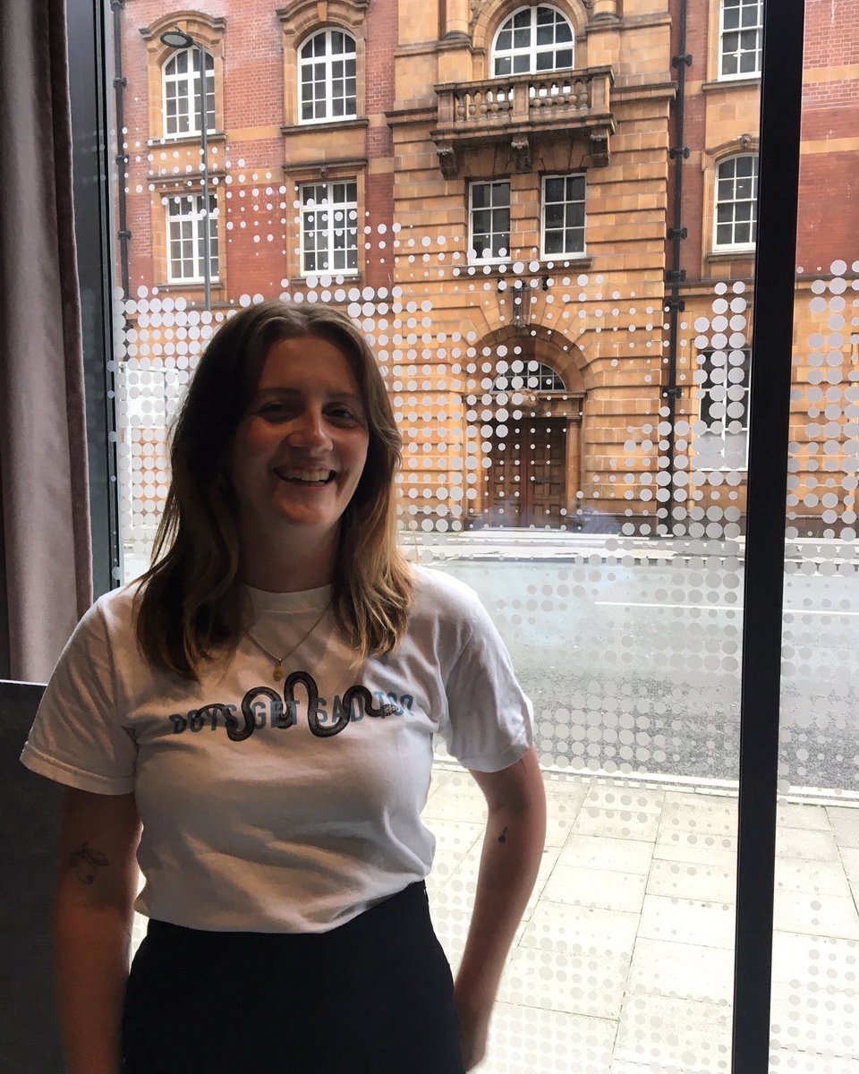 ManchesterCares's tweet photo. This is Lizzie, she joined our network of neighbours in August and is now all set to meet older neighbour Trish through our Love Your Neighbour programme, after having her 121 induction. We chatted through the process and what to expect from her new friendship💜 https://t.co/xcC7F4xFIW