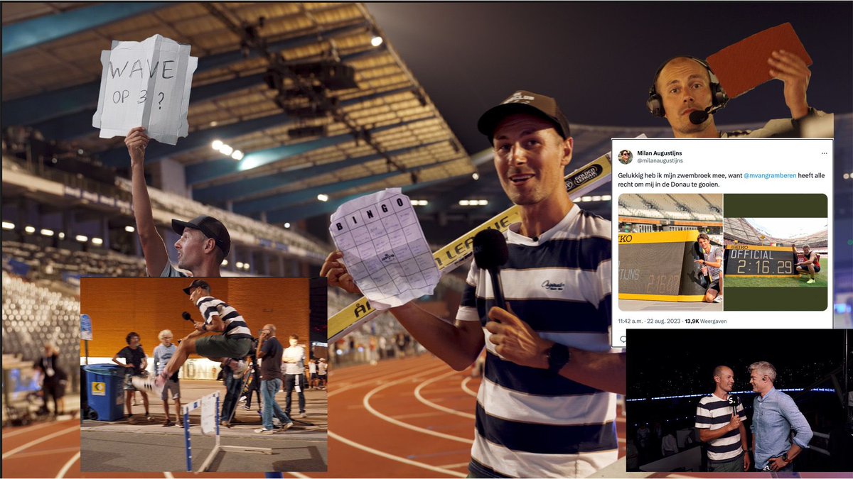 Voor wie het atletiekseizoen al mist: we gingen met De Jogclub naar de <a href="/MVDbrussels/">Allianz Memorial Van Damme</a> om bingo te spelen met ingezonden opdrachten van luisteraars 👇🏼 

youtu.be/Mv0gR77pGJo

TOPDAG! ❤️