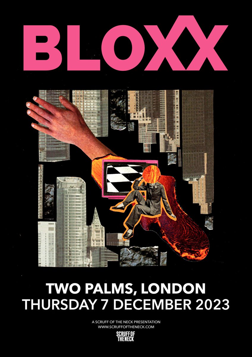 BLOXX HEADLINE SHOW🫶 @bloxxband return to London for their first headline show in over two years, to celebrate the release of their EP ‘Modern Day’. Pre-sale is now live, grab your ticket now as they won’t last long! 🎟️ - fatso.ma/Yw3j