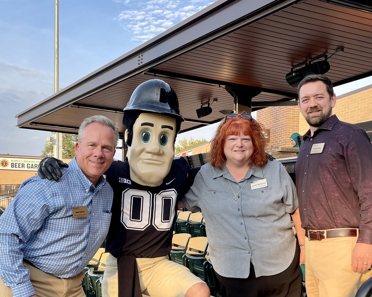 Leanne McGiveron, MBRM (@mcgiveronbrm) on Twitter photo Last night’s <a href="/IoT4Ag/">IoT4Ag</a> Digital Ag Fest was a great event. Factly, staff, student and families made for a fun and educational evening. Oh, the weather was perfect! The Purdue Ag #BRM team also snagged a photo with Purdue Pete.
<a href="/MarkSullivanBRM/">Mark Sullivan, MBRM</a>
<a href="/BrandonReeseBRM/">Brandon Reese</a>
<a href="/DennisBuckmaste/">Dennis Buckmaster</a> Last night’s <a href="/IoT4Ag/">IoT4Ag</a> Digital Ag Fest was a great event. Factly, staff, student and families made for a fun and educational evening. Oh, the weather was perfect! The Purdue Ag #BRM team also snagged a photo with Purdue Pete.
<a href="/MarkSullivanBRM/">Mark Sullivan, MBRM</a>
<a href="/BrandonReeseBRM/">Brandon Reese</a>
<a href="/DennisBuckmaste/">Dennis Buckmaster</a>