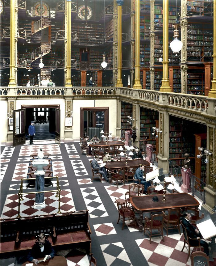 TBBOB2's tweet image. The building was not designed to be particularly accessible, which was one of the criticisms that led to its eventual replacement.

Despite its grandeur, the library always struggled with finances and was often underfunded, which affected its maintenance.

When the decision was…