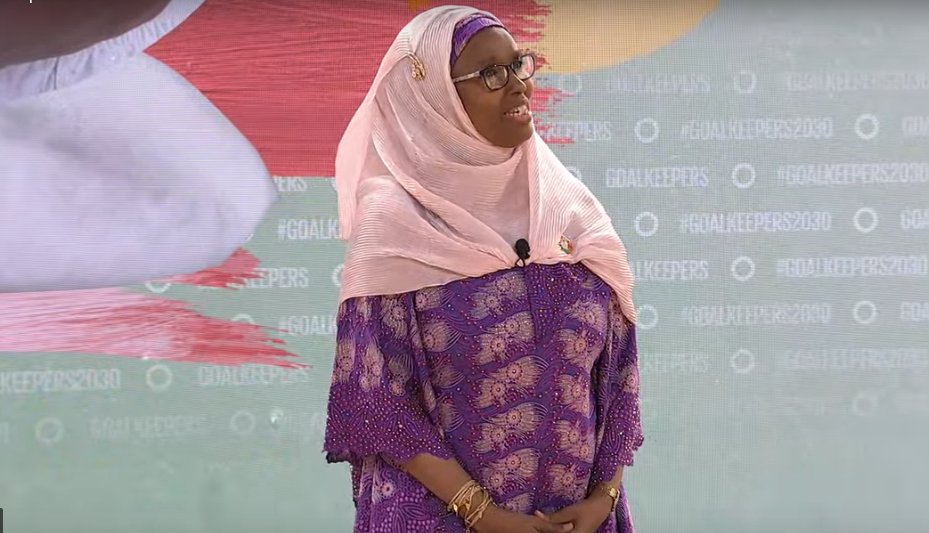 <a href="/gatesfoundation/">Gates Foundation</a> "Mi país (Nigeria) es el que registra el mayor número de muertes maternas", Hadiza Galadanci sobre <a href="/EmotiveTrial/">E-MOTIVE Trial</a> en #Goalkeepers2030 <a href="/gatesfoundation/">Gates Foundation</a> "Con un pequeño cambio de protocolo podemos salvan millones de vidas en el mundo", propone. Pero hacen falta más recursos
