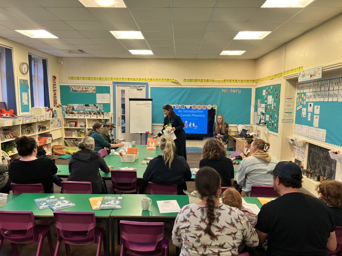 It has been lovely to open up our school to our parents and children this evening, running information sessions and letting the children share their work. #flourishing