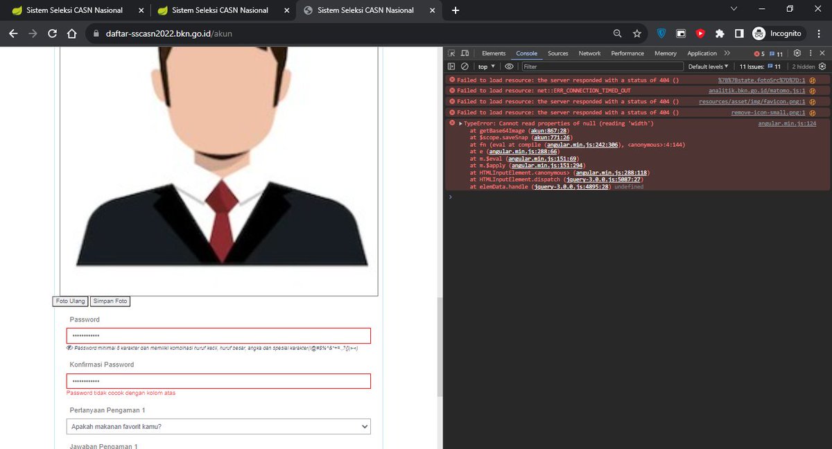 bang_saaad's tweet photo. Jadwal gak jelas buka jam sekian, Error sana sini, swafoto tp gak ada yang muncul.
Password  gak ada fitur show hide nya, udah copas atas copas bawah masih dianggep gk cocok. diketik manual tetep dianggep gak cocok. 
Bener2 gak ada persiapan ini.
Kerja Minimal, gaji masuk perut https://t.co/X0aF8Xqc27
