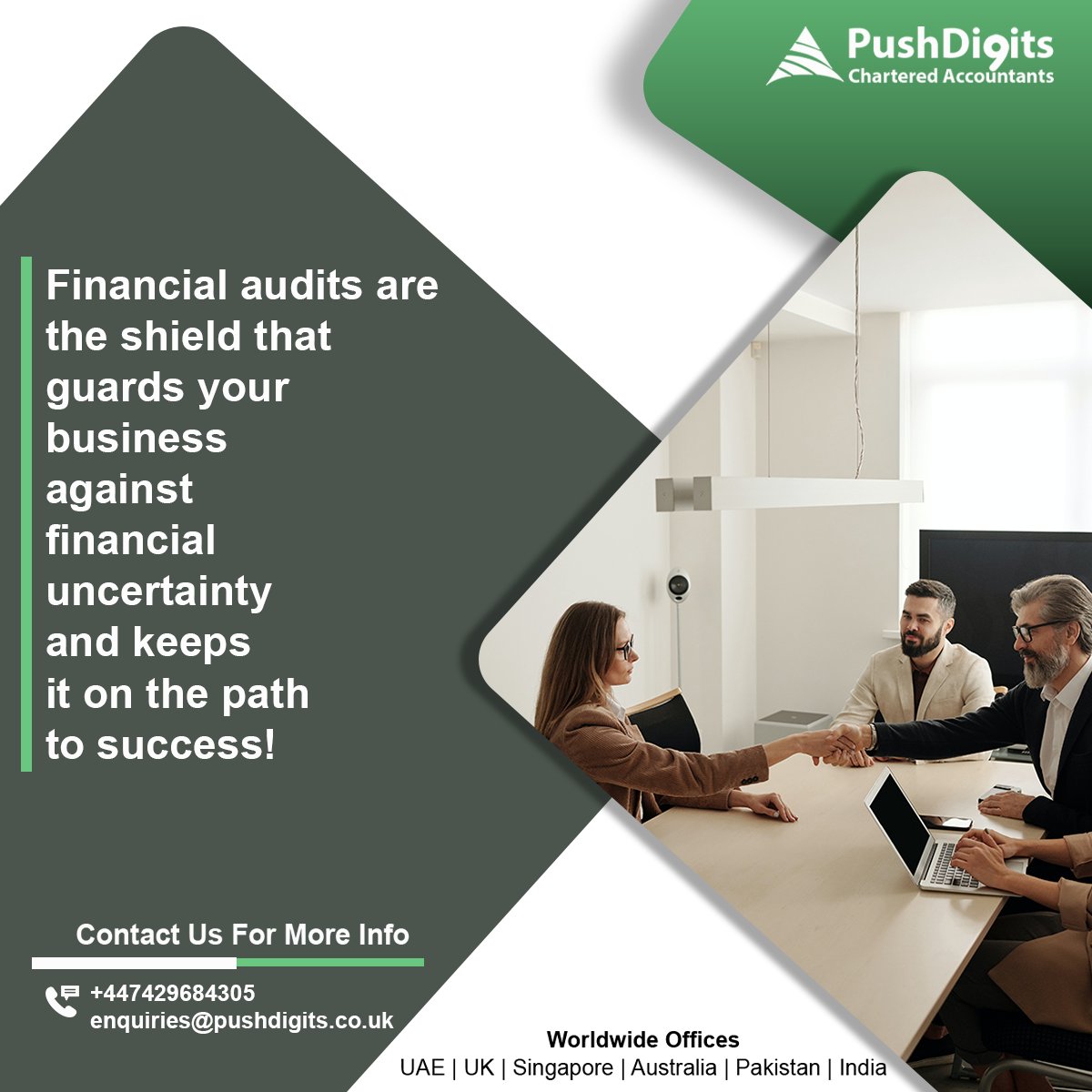pushdigitsuk's tweet image. Your business&apos;s financial journey deserves a reliable companion. Choose audits as your steadfast shield!

lnkd.in/dhcEEvFM

#Pushdigits #AuditFirm #FinancialAudits #BusinessProtection #PathToSuccess #FinancialSecurity #AuditShield #TransparentBusiness #FinancialClarity