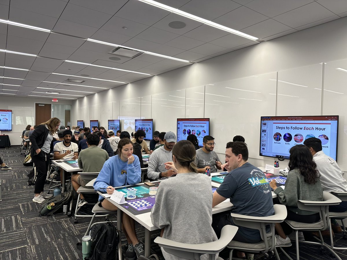 SaferCareTexas's tweet photo. We had a great time hosting @TCOM_UNTHSC students for Friday Night in the ER! 
🚑🚨

We loved seeing students discover innovative ways to apply #patientsafety principles!✨

#fridaynightintheer https://t.co/VAYSZj54fO
