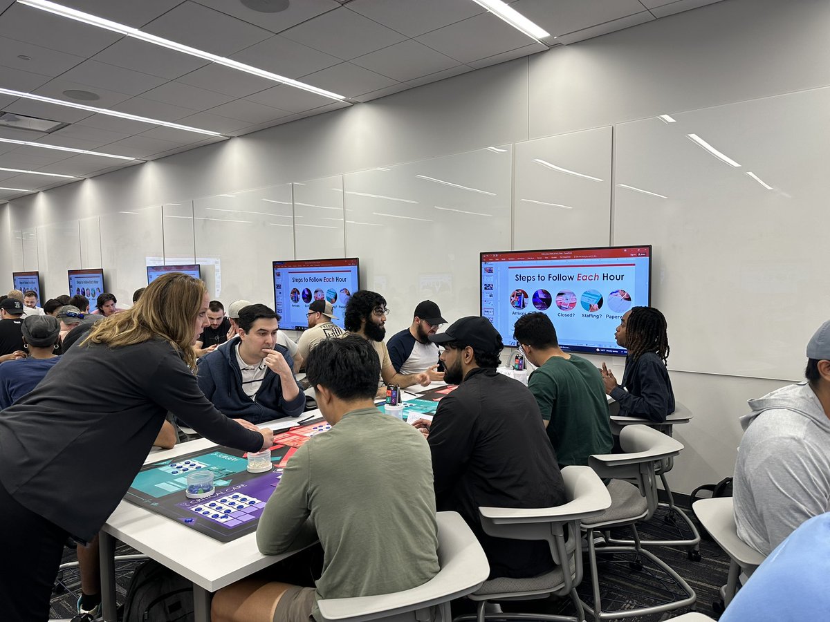 SaferCareTexas's tweet photo. We had a great time hosting @TCOM_UNTHSC students for Friday Night in the ER! 
🚑🚨

We loved seeing students discover innovative ways to apply #patientsafety principles!✨

#fridaynightintheer https://t.co/VAYSZj54fO