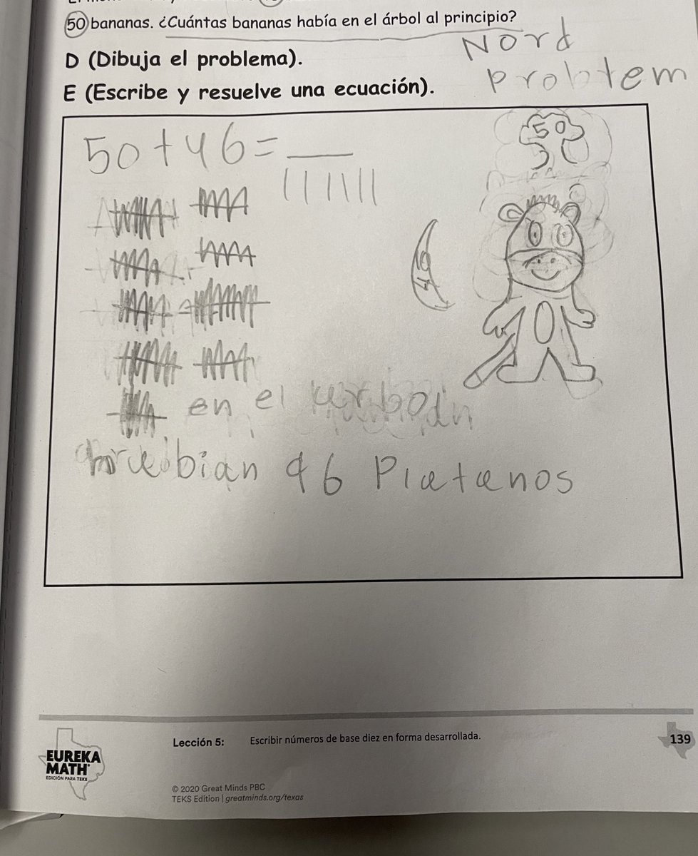 Ms. Morales (@msmoralesa) on Twitter photo M3 Lección 5: Escribir números de base diez en forma desarrollada
Y hoy aprendimos sobre la forma numérica y la forma desarrollada. Y para entender la puesta en práctica hoy, hicimos dibujos bien bonitos.
<a href="/EckertES_AISD/">Eckert Elementary</a> <a href="/eureka_math/">Eureka Math</a> <a href="/AldineISD/">Aldine ISD</a> #secondgrade #myaldine M3 Lección 5: Escribir números de base diez en forma desarrollada
Y hoy aprendimos sobre la forma numérica y la forma desarrollada. Y para entender la puesta en práctica hoy, hicimos dibujos bien bonitos.
<a href="/EckertES_AISD/">Eckert Elementary</a> <a href="/eureka_math/">Eureka Math</a> <a href="/AldineISD/">Aldine ISD</a> #secondgrade #myaldine