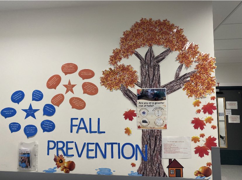 hale_mandy's tweet photo. Brilliant health awareness boards on B0 GUH @AneurinBevanUHB highlighting falls prevention plus afternoon tea and a chat for the patients and visitors on everything to help prevent falls #FallsPreventionAwarenessWeek #nursingschedulecare @donna_laffs @LindaAl28284726 @traceypw17 https://t.co/yWjQrYIDi9