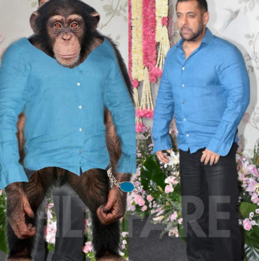 #SalmanKhan clicked at #ArpitaKhan and #AayushSharma's Ganapati Darshan♥️.
#MegastarKeChode