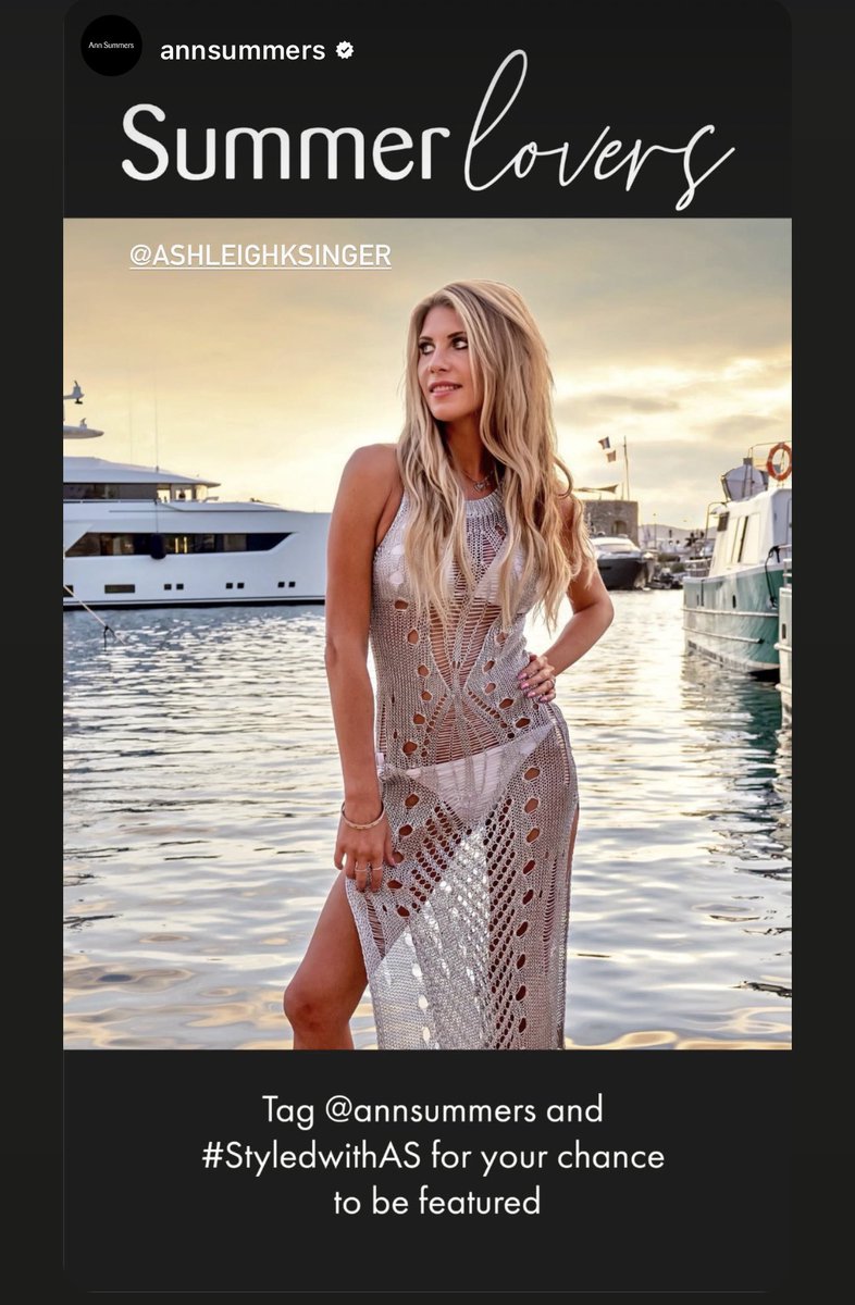 AshleighKno1's tweet image. Another feature with @AnnSummers 🩶 #AnnSummers #StyledwithAS