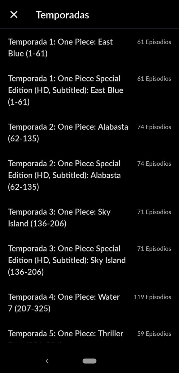 One Piece Special Edition (HD, Subtitled): Sky Island (136-206