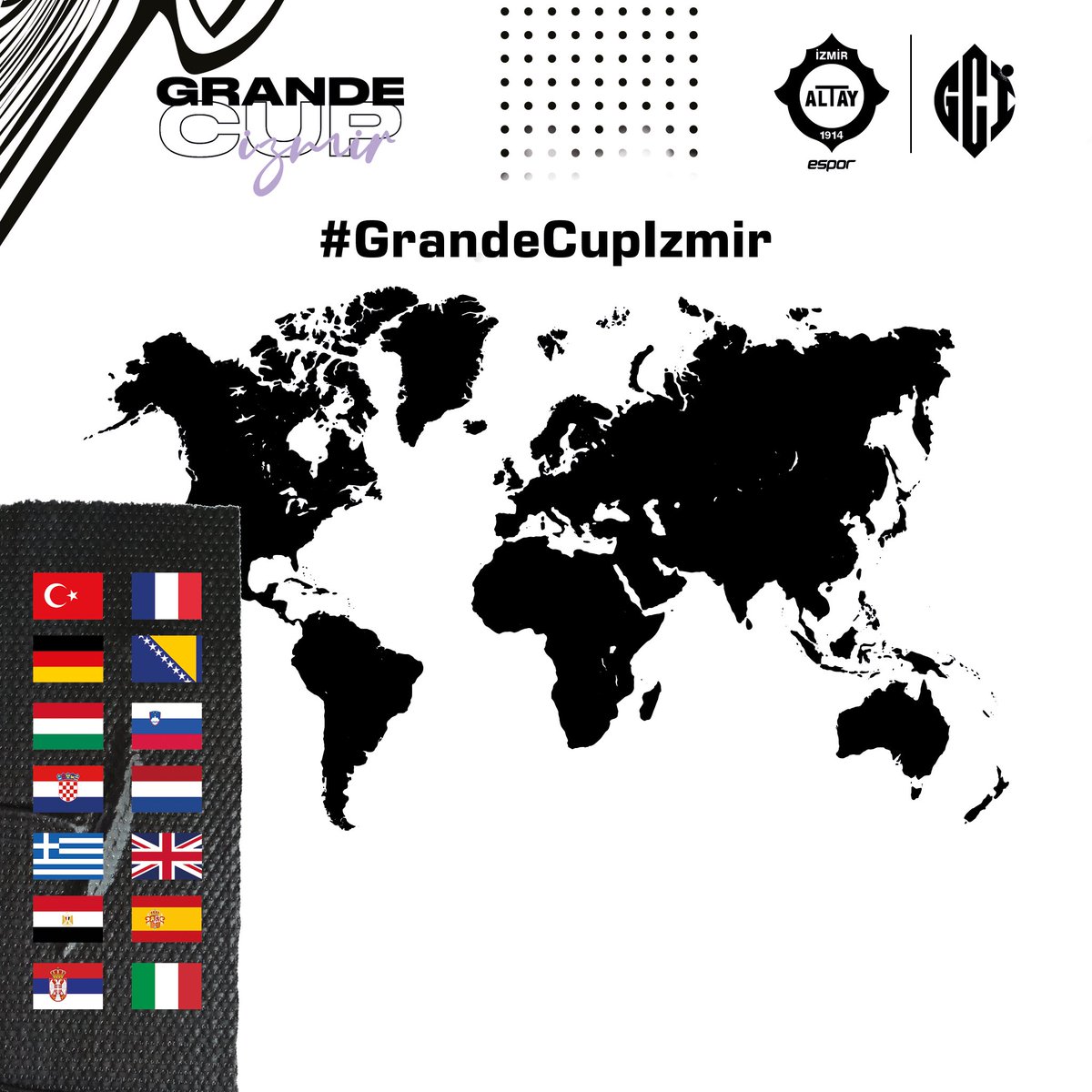 Grande Cup İzmir toplamda 30 turnuvadan oluşmaktadır. Her hafta 2 turnuva düzenlenecektir. Her turnuva bir şampiyon belirlenecektir. 30 turnuva sonunda en çok şampiyonluk kazanan takım Grande Cup İzmir şampiyonu olacaktır. 

Ayrıntılar ve Kayıt için ⬇️
discord.gg/TxTQQHwYnb