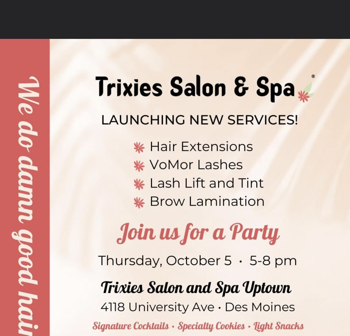 TrixiesSalon's tweet photo. https://t.co/RRkeNphlVa