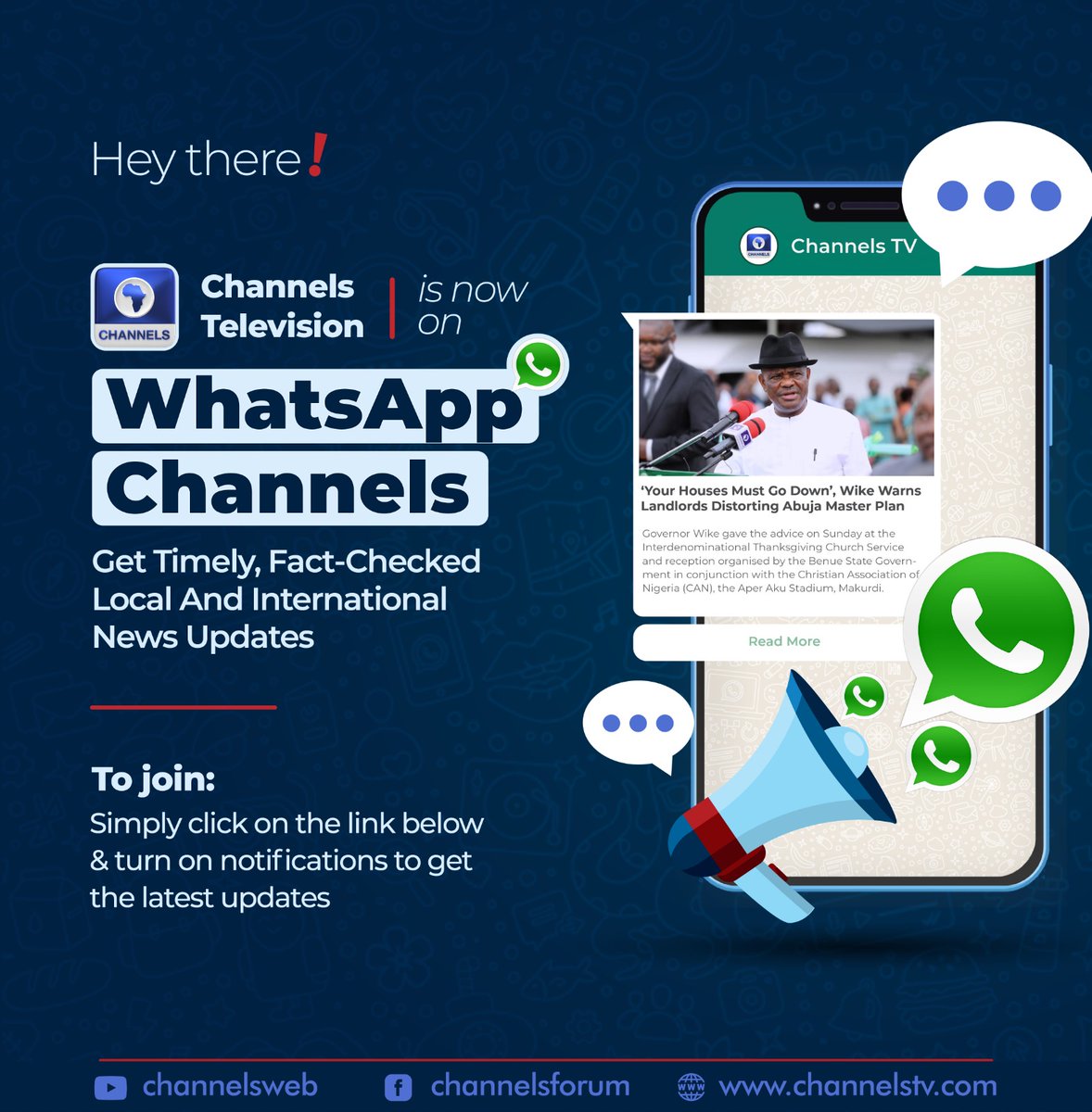 Channels Television tweet media