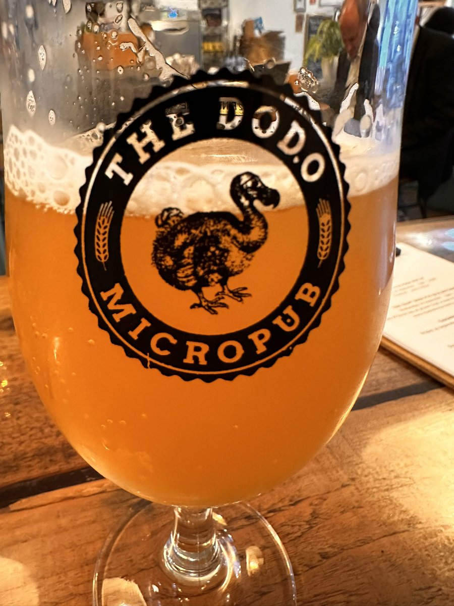 TheRealBenHart's tweet photo. @thedodomicropub having a half of @QueerBrewing Softboi. One of the best table beers I’ve had! https://t.co/RFgRPa6mAA