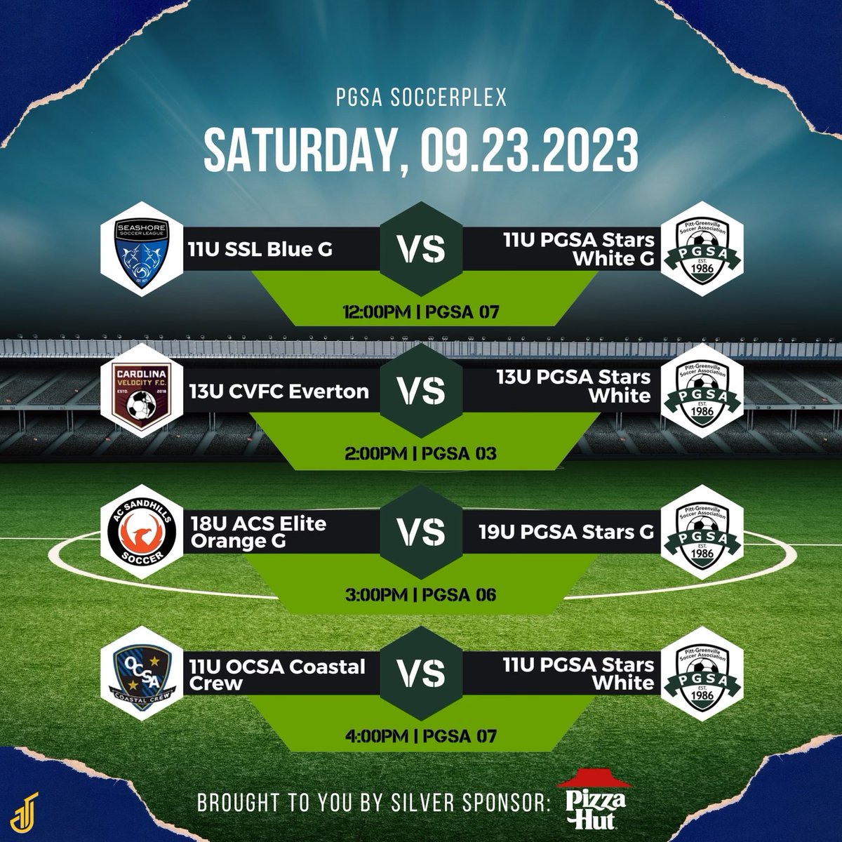 This weekend is going to packed full of action. We are not going to say anything about the forecast though… 🌩️🤨🤞🏽#gostars #norain