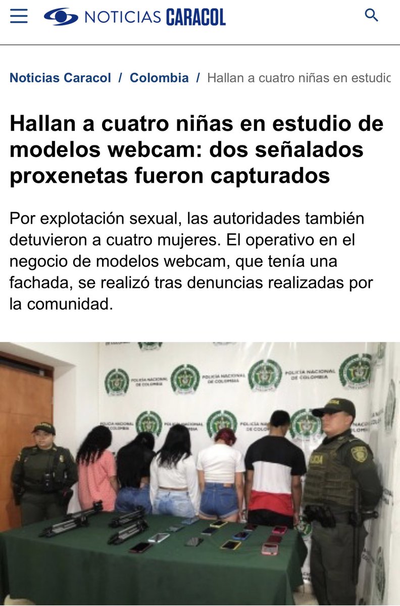 alejoocampog's tweet photo. Lo siento si algun@s están enojad@s Pero no voy a ceder.
No más trata de blancas
No más utilización de menores de edad como modelos Webcam.
No más Agresiones a modelos Webcam.
Las personas que trabajan en este gremio deben tener garantías laborales.
La industria Webcam debe ser regulada y vigilada ya de manera urgente y también deben tener unos requisitos quienes quieran montar un estudio Webcam.
No puede seguir sucediendo que cualquier persona cuando le dé la gana meta 10 personas en una casa y monta un negocio Webcam y aquí no pase nada.