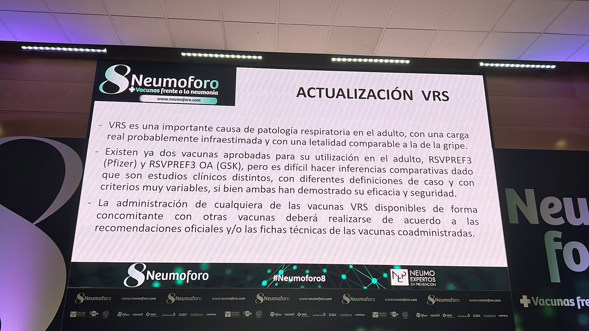 Posicionamiento NEP sobre vacunación VRS. <a href="/fedemartinon/">Federico Martinón-Torres</a> #Neumoforo8 #8neumoforo