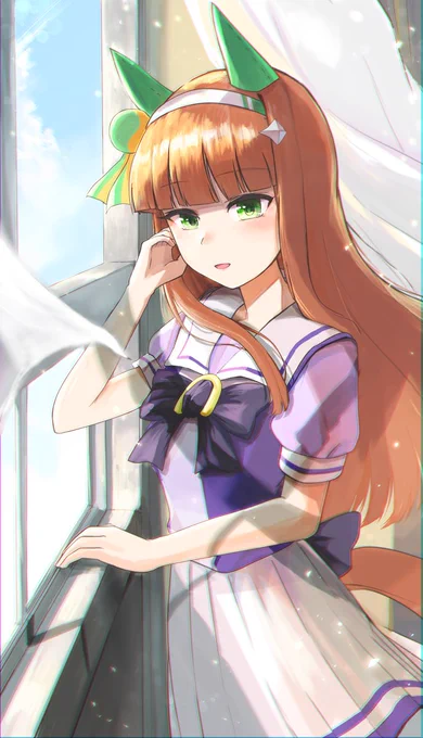 久々にスズカさんを描きました縦長なので全部見る場合はタップ推奨です#サイレンススズカ #ウマ娘 